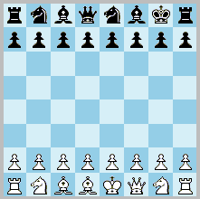 Relocation Chess, example